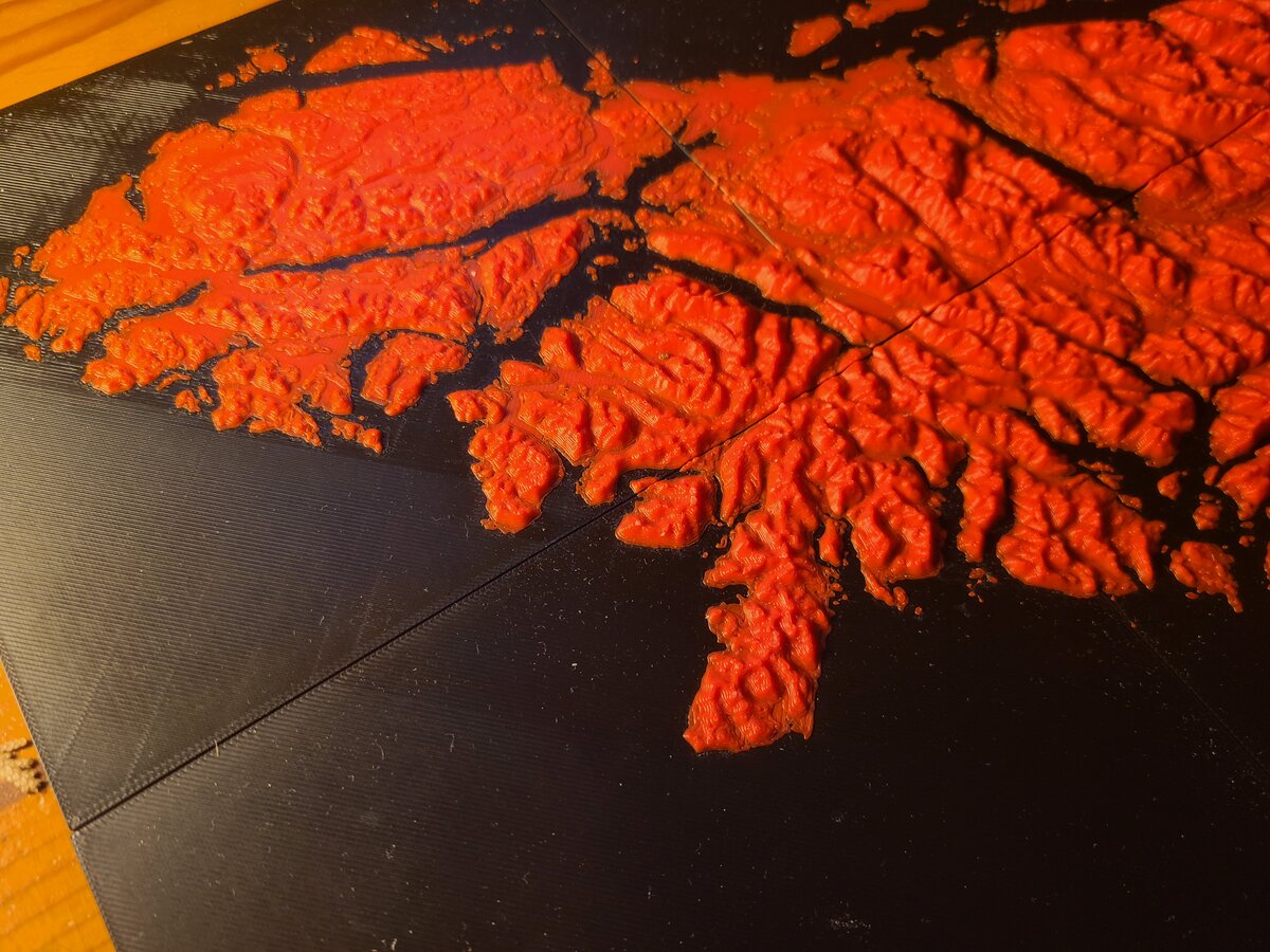 Northern region detail